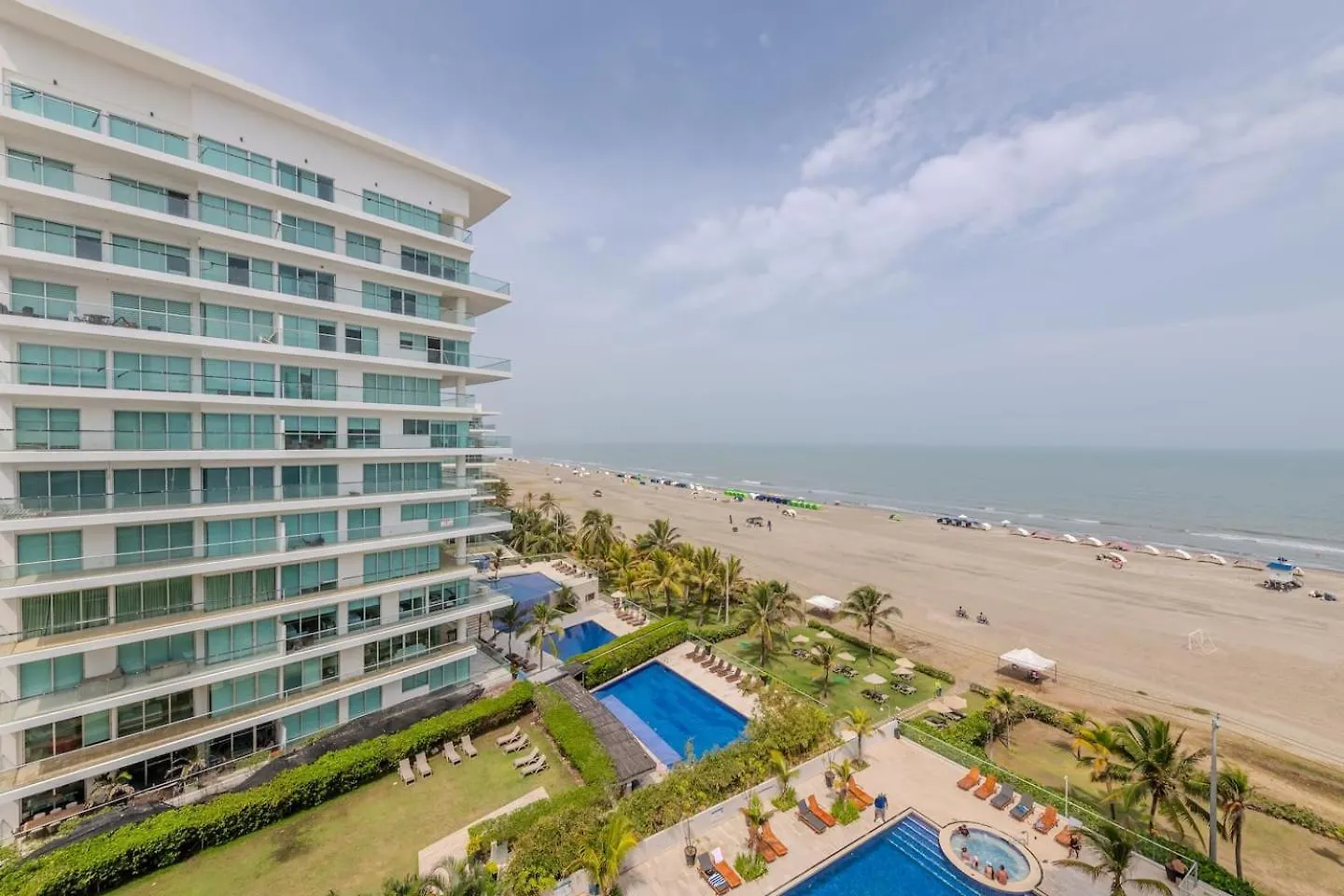 CartagenaSpectacular - Ocean View - Beautiful Pools公寓 哥伦比亚