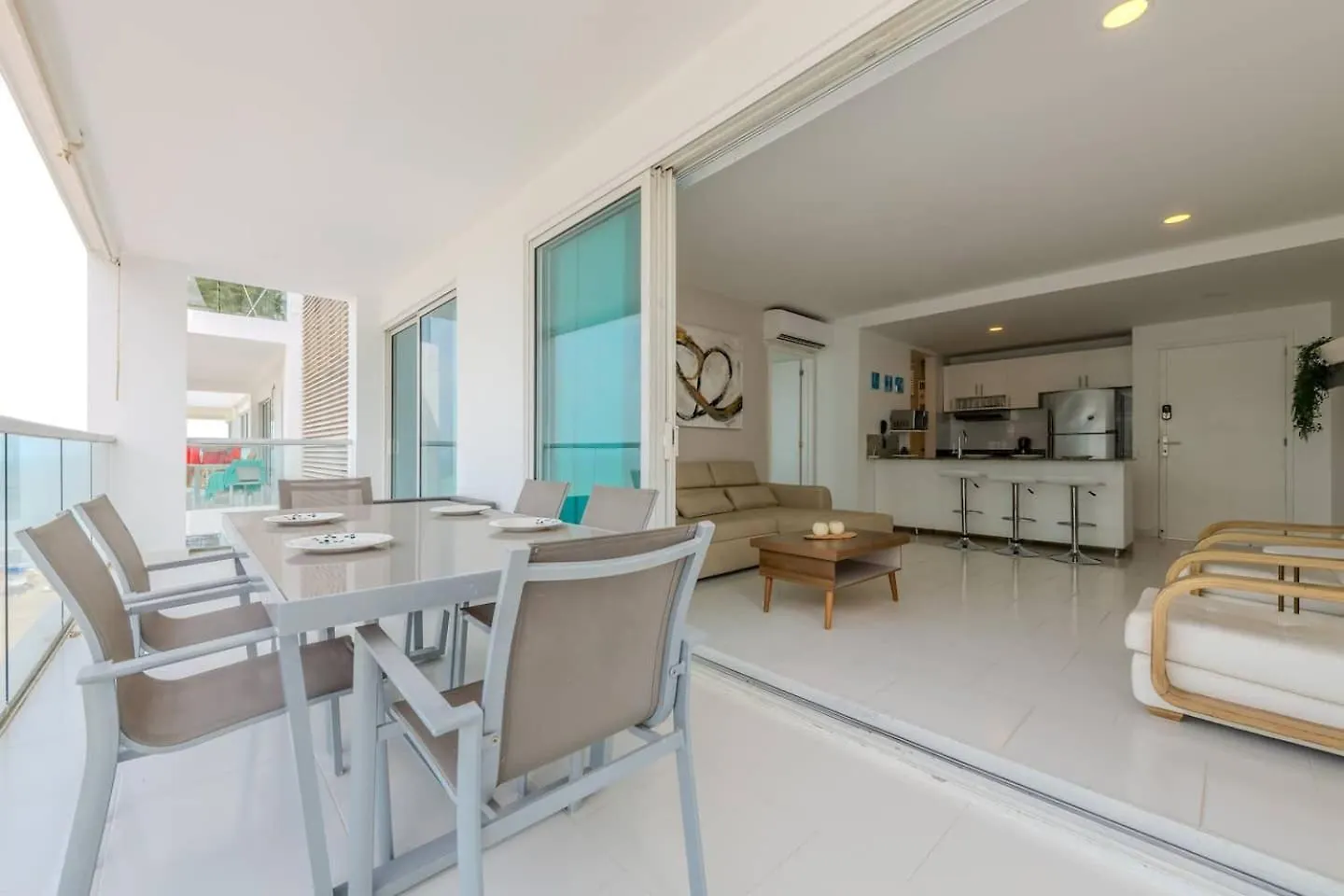 Spectacular - Ocean View - Beautiful Pools Appartement Cartagena