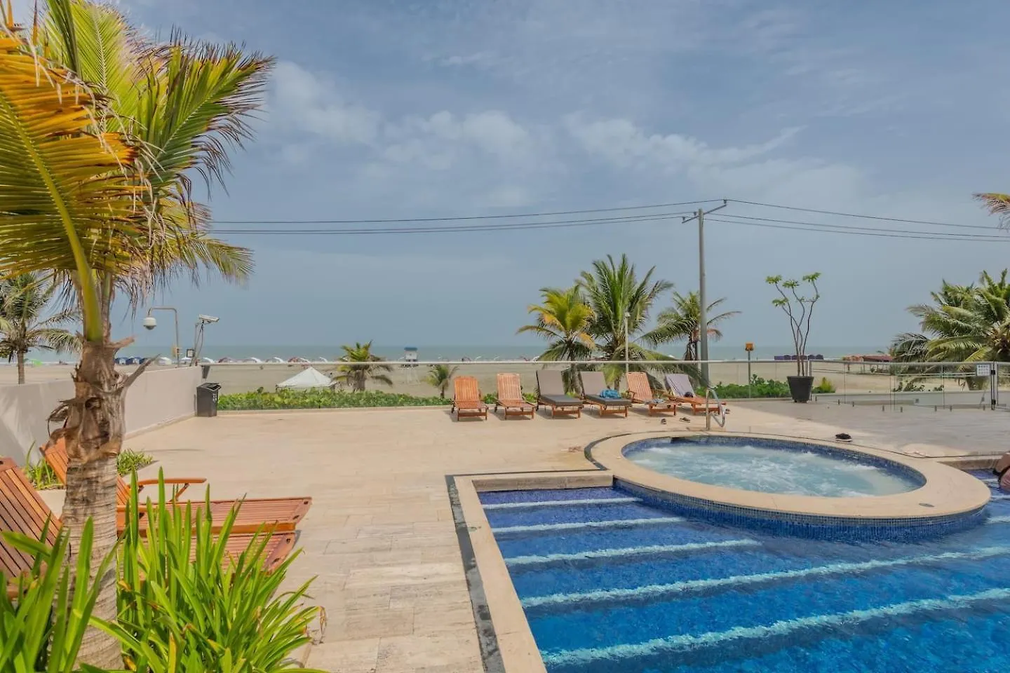 Spectacular - Ocean View - Beautiful Pools Appartement Cartagena